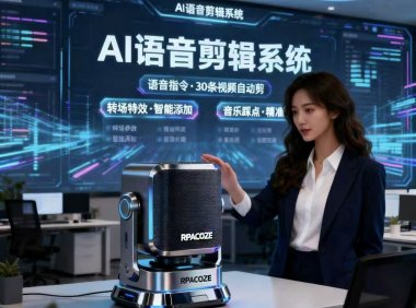 《RPACOZE AI 语音剪辑系统:重新定义视频创作的智能革命》