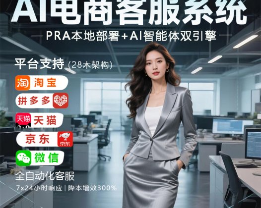 《🚀AI 电商客服系统：多平台覆盖，全自动化服务助力降本增效💥》